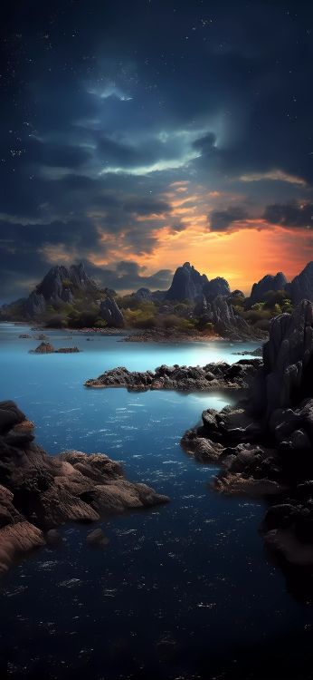 Eau, Les Ressources en Eau, Atmosphère, Paysage Naturel, Azure. Wallpaper in 1290x2796 Resolution