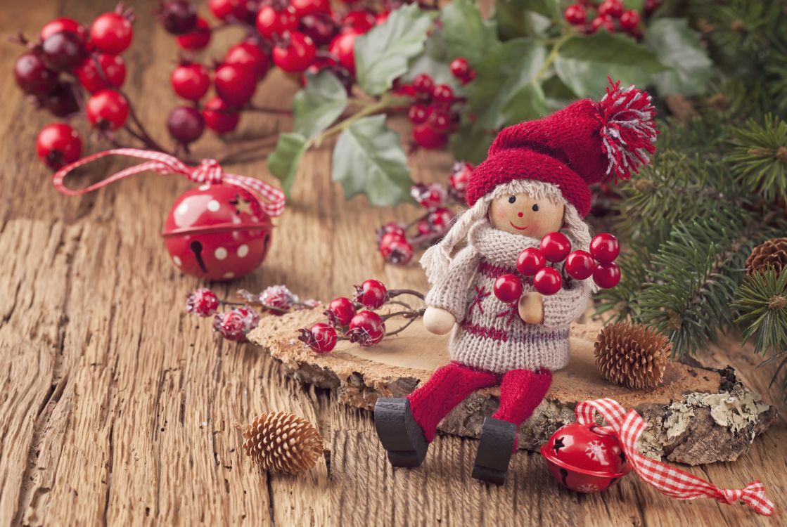 Christmas Day, Doll, Santa Claus, Christmas Ornament, Christmas Decoration. Wallpaper in 5403x3620 Resolution