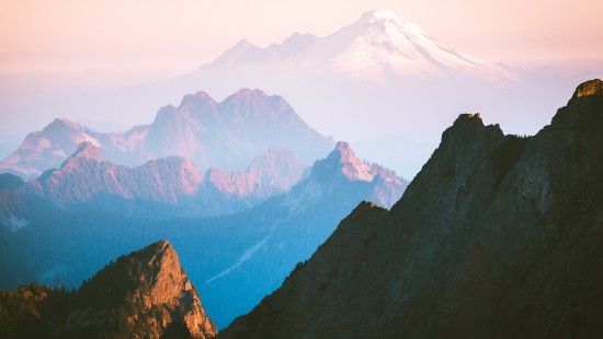 Image nature, mountainous landforms, mountain range, highland, ridge