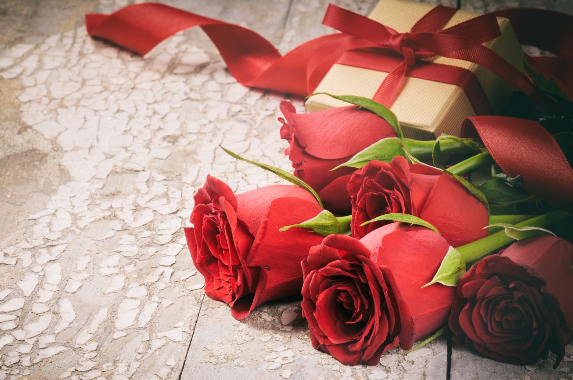 Red Roses on White Textile. Wallpaper in 8576x5696 Resolution