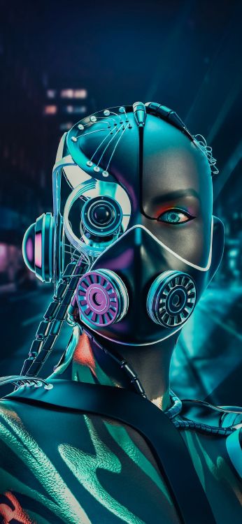 Licht, Brillen, Electric Blue, Technologie, Maske. Wallpaper in 1080x2340 Resolution