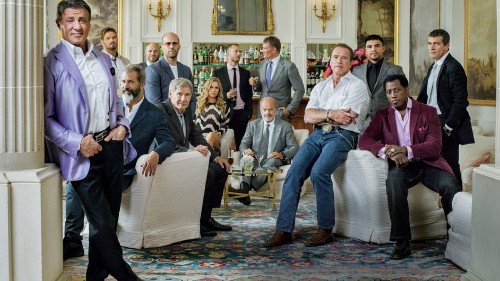 Image group of people sitting on white couch