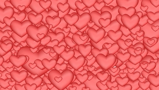 Image heart, pink, red, valentines day, pattern