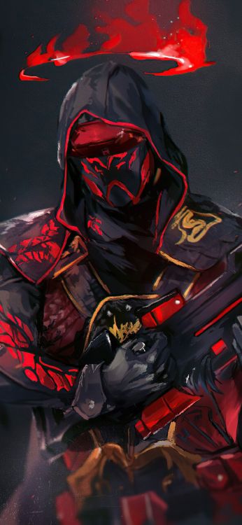 Guerrero Cyberpunk, Cyberpunk 2077, Destiny 2, Destino, Cyberpunk. Wallpaper in 1080x2340 Resolution