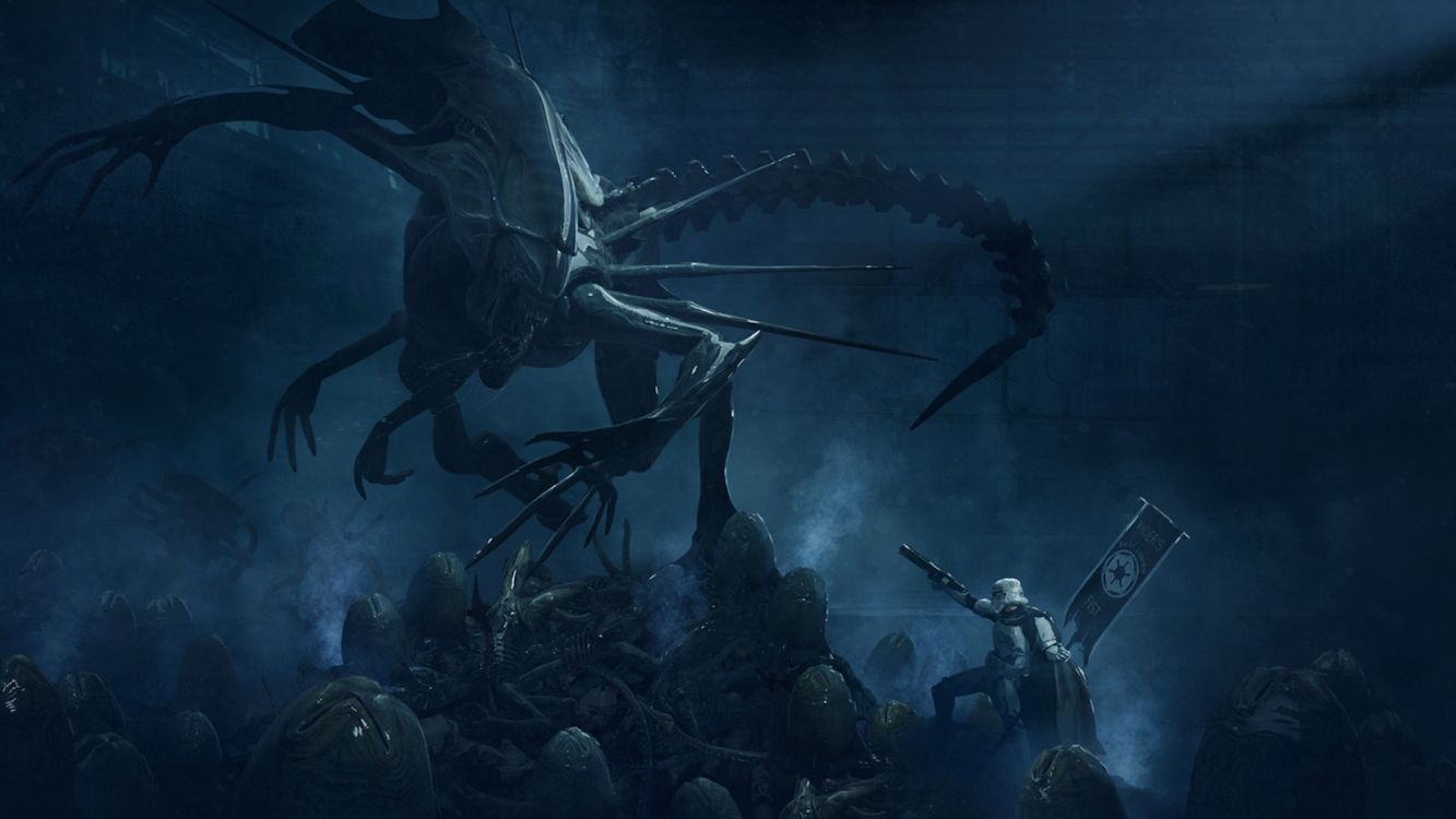 Star Wars Alien, Darth Vader, Ausländer, Star Wars, Stormtrooper. Wallpaper in 1600x900 Resolution