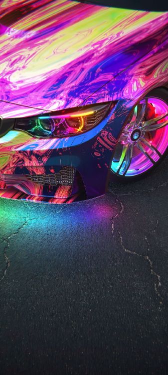 BMW, Car, Sportwagen, Moonaz, Automotive Lighting. Wallpaper in 1080x2400 Resolution