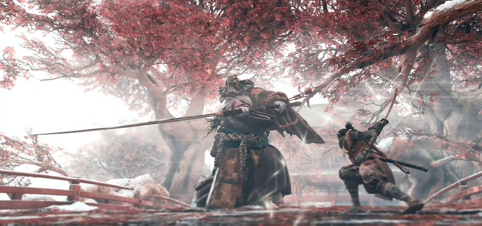 Sekiro: Shadows Die Twice, Jeu Pc, Combat, Armure, Samouraï. Wallpaper in 3840x1800 Resolution