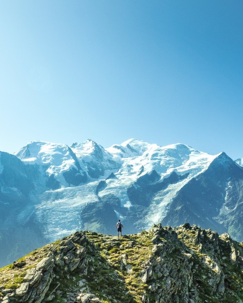 Image mountain, mont blanc, mountain range, mountainous landforms, ridge