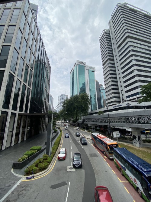 Image king, road, tower block, nature, architecture