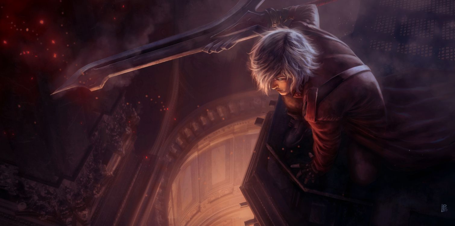 Devil May Cry, Devil May Cry 5, Dmc Devil May Cry, Devil May Cry 4, Dante. Wallpaper in 4992x2481 Resolution
