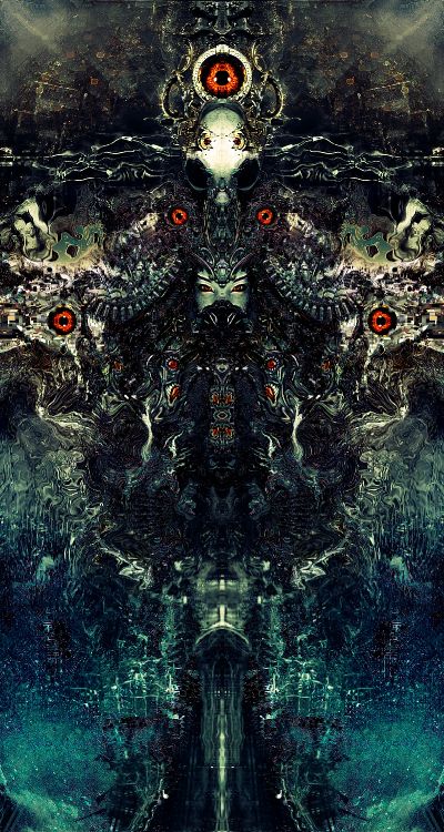 Grüner Und Brauner Wasserbrunnen. Wallpaper in 1600x3000 Resolution