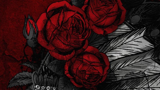 Download Wallpaper 1920x1080 rose, bouquet, leaves, blur, light Full HD  1080p HD Background