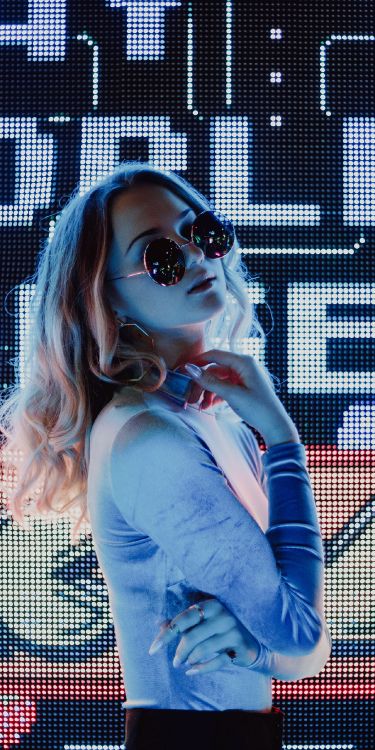 Mädchen, Elektronische Dance-Musik, Hassliebe-Mashup-Mix 3, Remix, Vermanschen. Wallpaper in 1280x2560 Resolution