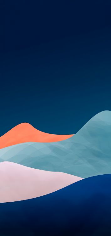 Azure, Pendiente, Bandera, Arte, Tintes y Matices. Wallpaper in 2944x6212 Resolution