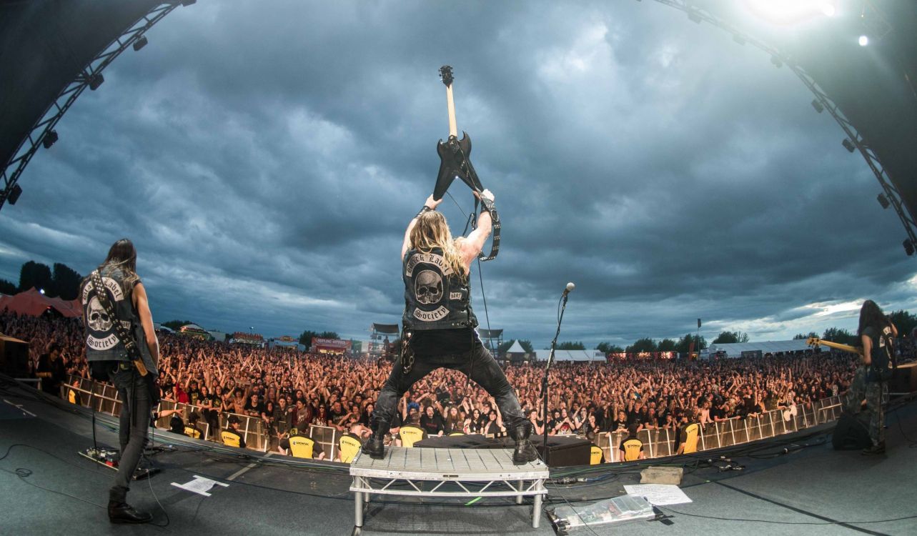 Heavy Metal, Black Label Society, Guitarra, Bloodstock al Aire Libre, Rendimiento. Wallpaper in 2396x1400 Resolution