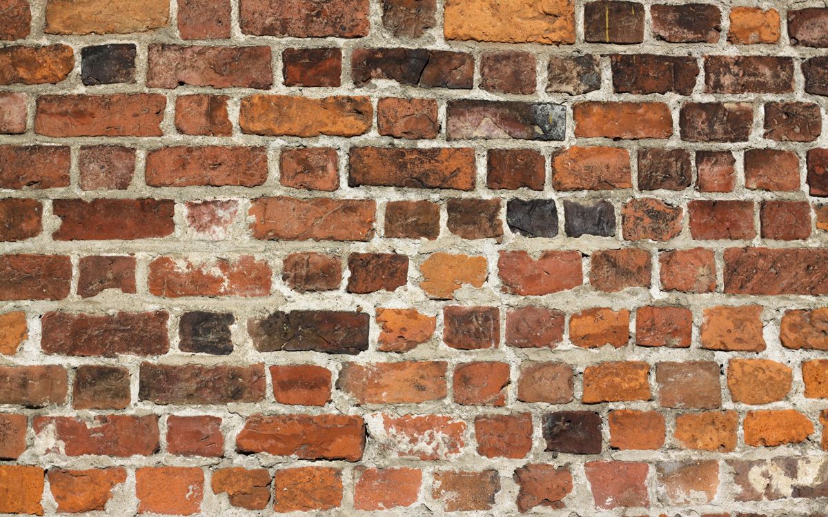 brown and white brick wall