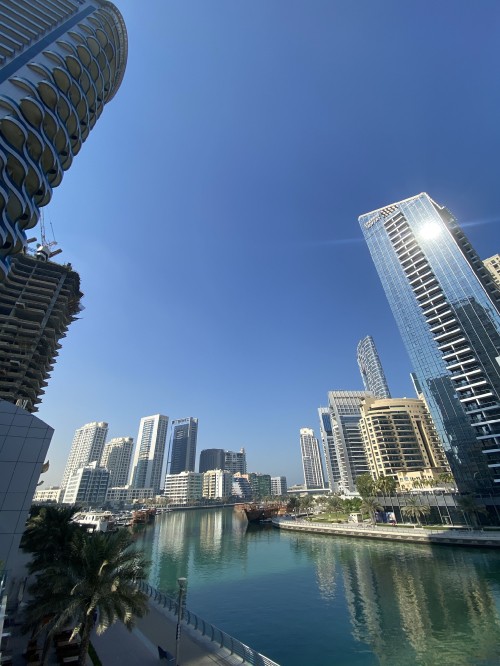 Image dubai, Dubai Marina, tower block, daytime, city