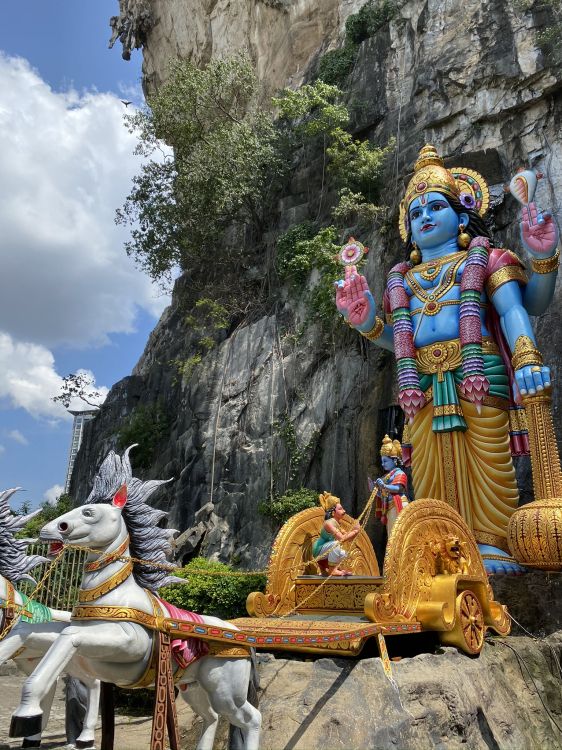 Malaysien, Hindu-Tempel, Tourismus, Sehenswürdigkeit, Tempel. Wallpaper in 1536x2048 Resolution