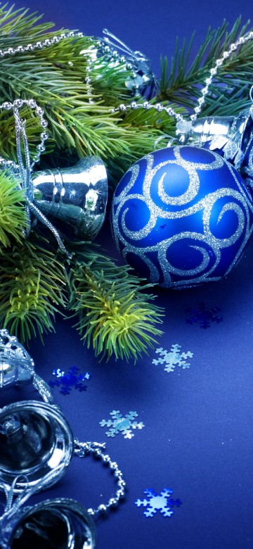 Image Christmas Day, christmas ornament, blue, christmas decoration, tree