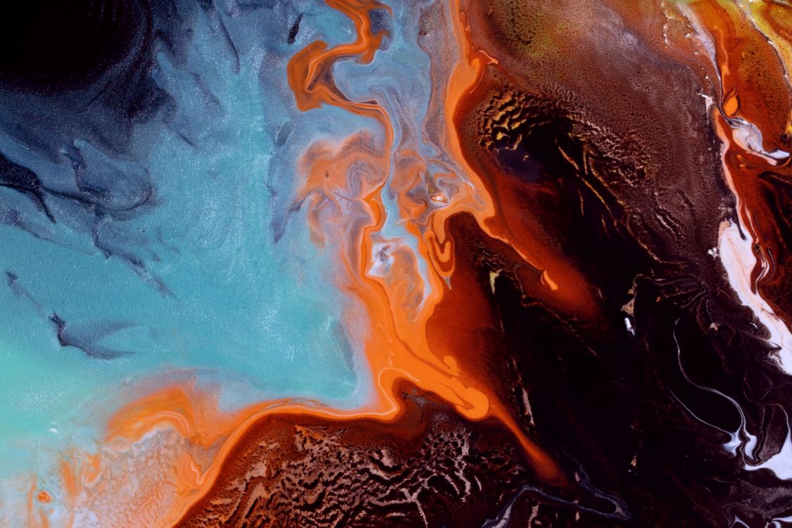 Huawei Matebook, 华为matebook x Pro, 色彩, 橙色, 红色的 壁纸 2160x1440 允许