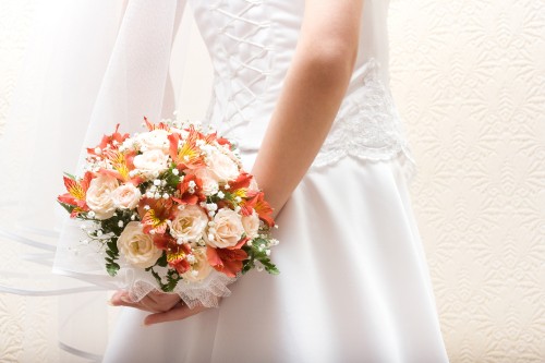 Image flower bouquet, wedding, flower, bride, floristry