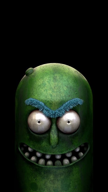 Amoled, Rick y Morty Amoled, Rick Sánchez, Pickle Rick, Meeseeks y Destroy. Wallpaper in 2160x3840 Resolution