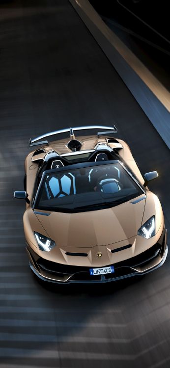 Lamborghini Aventador Svj Teléfono, Lamborghini, 2022 Lamborghini Aventador Svj, Coche, Supercoche. Wallpaper in 1080x2340 Resolution