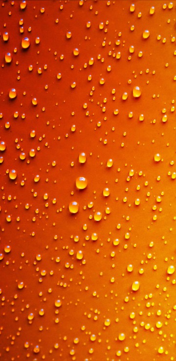 Image water droplets on glass panel