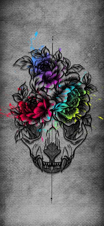 Artes Visuales, Diseño Gráfico, Pétalo, Arte, Tatuaje. Wallpaper in 1080x2340 Resolution
