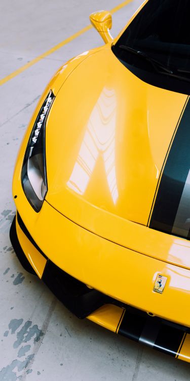 458法拉利, Ferrari, 法拉利LaFerrari Aperta, 法拉利458蜘蛛, 超级跑车 壁纸 1600x3200 允许