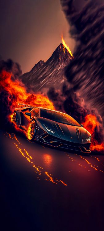 Coche, Deportivo, Ford Mustang, Carro de Lujo, Toyota Supra. Wallpaper in 1080x2400 Resolution