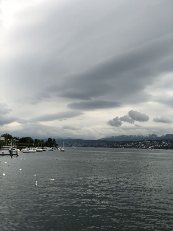 cloud, water resources, waterway, liquid, bank