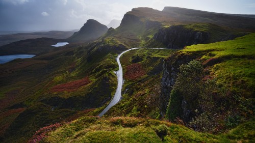 Image cloud, mountain, plant community, natural landscape, slope