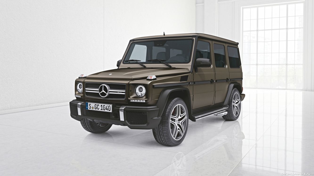 Braun Mercedes Benz g Klasse Suv. Wallpaper in 3840x2160 Resolution