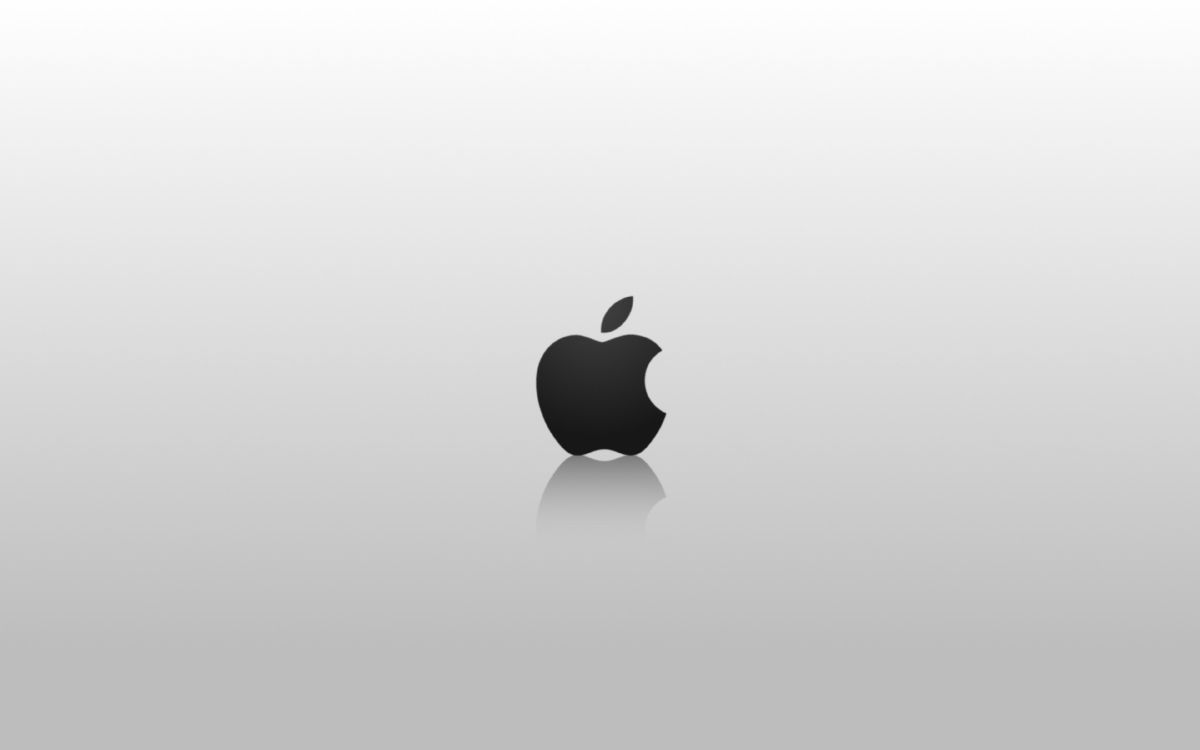 Apple, Blanco, Logotipo, Gráficos, Ilustración. Wallpaper in 3840x2400 Resolution