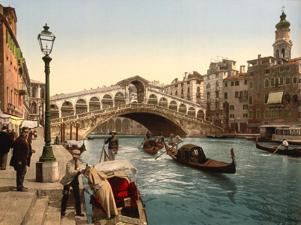 history venice, Death in Venice, rialto bridge, Lido di Venezia, gondola