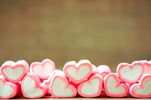 Image heart, romance, pink, love, sweetness