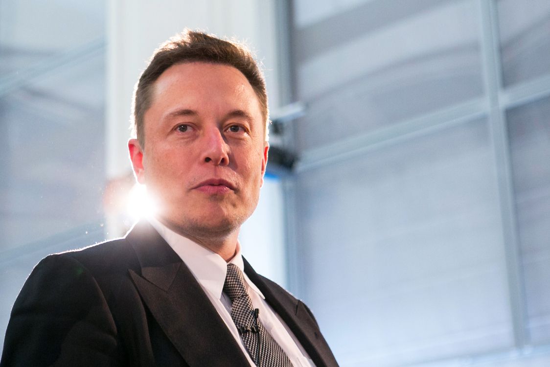 Elon Musk, Businessperson, suit, facial hair, business