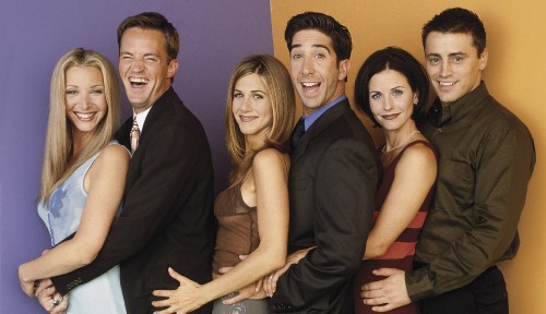 Image Jennifer Aniston, Friends, Rachel Green, sitcom, Phoebe Buffay