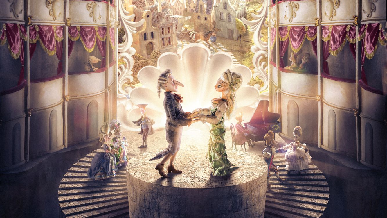 Personnes Assises Sur un Banc Près de la Fontaine. Wallpaper in 7000x3938 Resolution