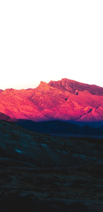 Image mountainous landforms, mountain, mountain range, red, hill