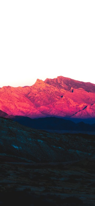 Image mountainous landforms, mountain, mountain range, red, hill