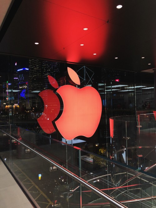 Image apple, lighting, carmine, apples, fruit