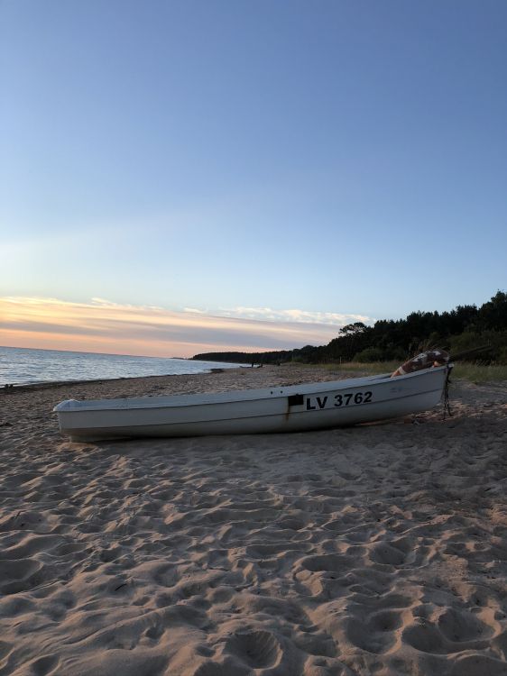 water, sand, shore, watercraft, landscape