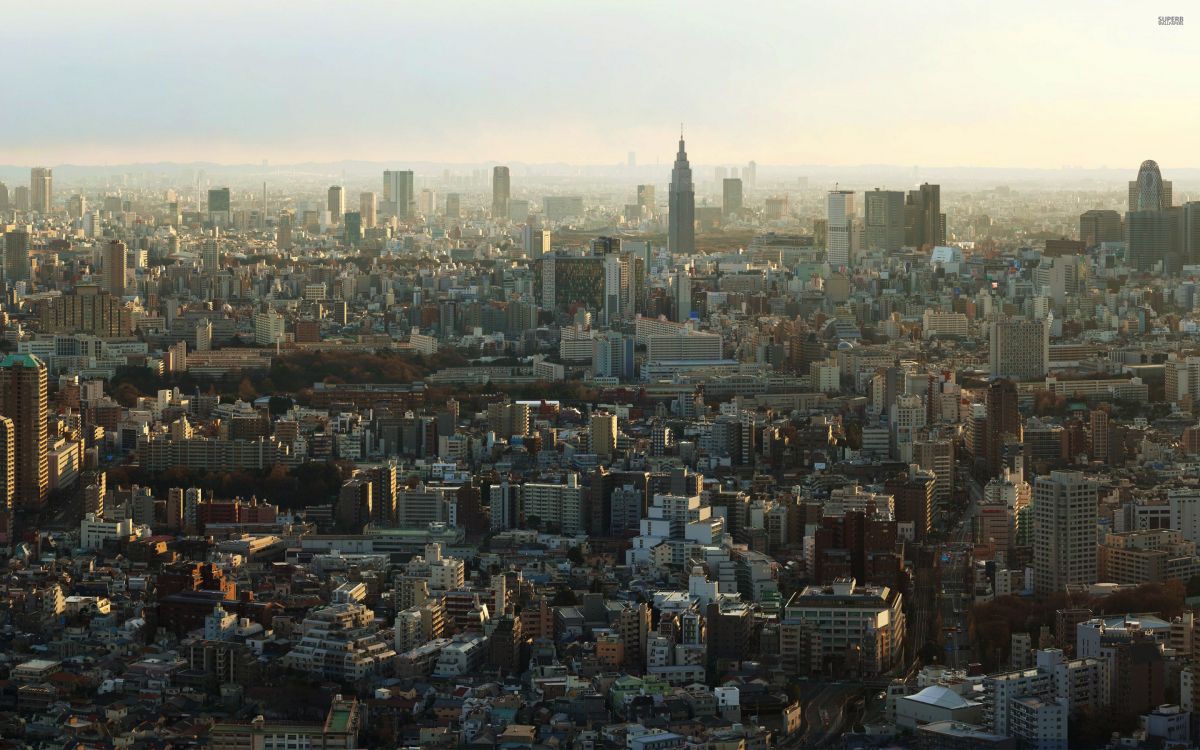 Vista Aérea de Los Edificios de la Ciudad Durante el Día.. Wallpaper in 2880x1800 Resolution