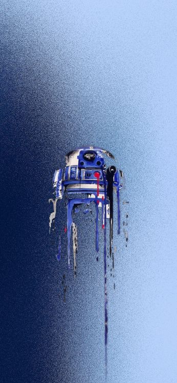 R2-d2, Darth Vader, Star Wars, Wasser, Automotive Lighting. Wallpaper in 1080x2337 Resolution