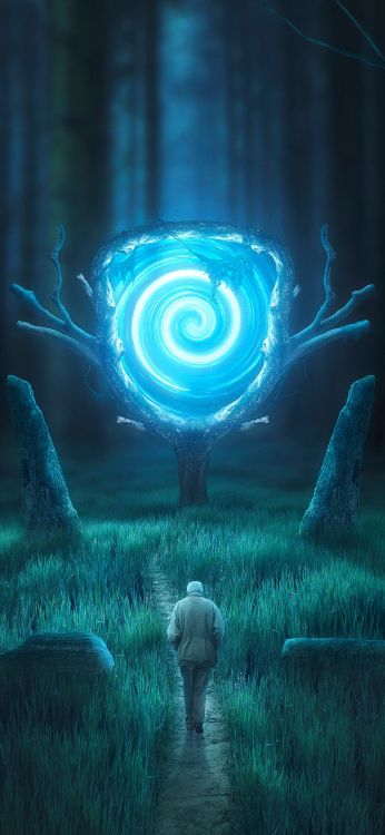 Islam, Dua, Sunna, Azure, Blue. Wallpaper in 1080x2340 Resolution