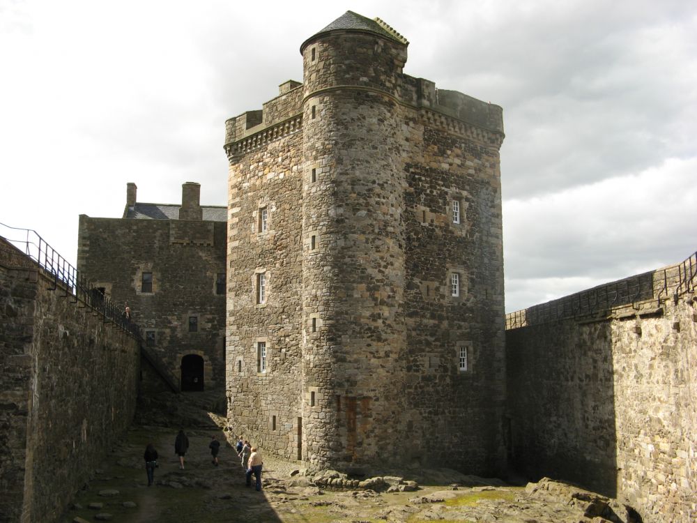 Blackness Castle, Stirling Castle, castle, fortification, wall