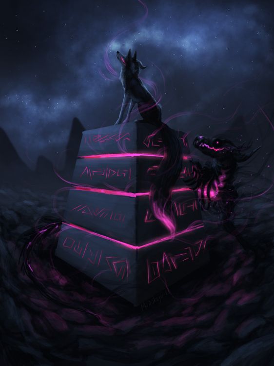 Mujer de Pelo Negro en Vestido Negro Ilustración. Wallpaper in 1536x2048 Resolution