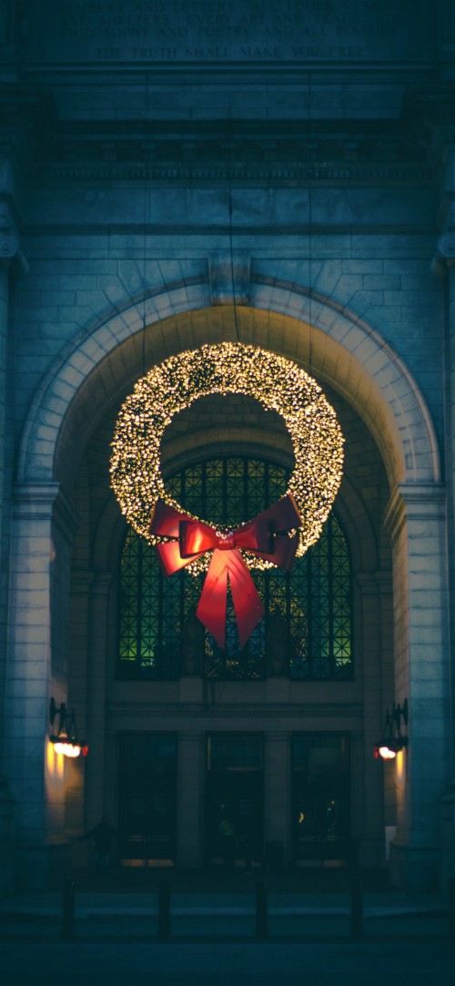 Image christmas, christmas lights, holiday, christmas decoration, christmas tree